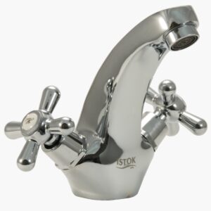 0402.979 Смеситель для умывальника двуручный Istok life LUXE